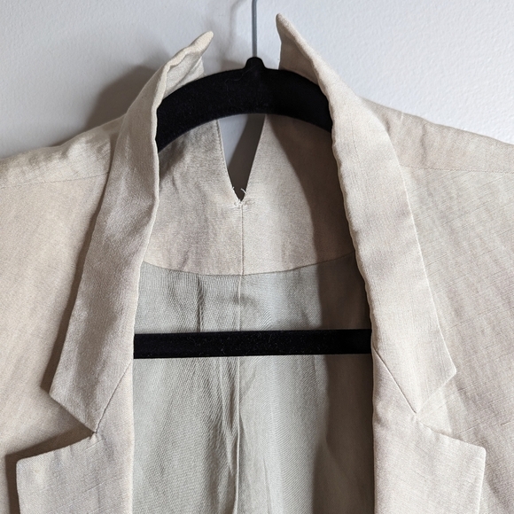 Theyskens Theory silk and cotton blazer sz S - Picture 7 of 11